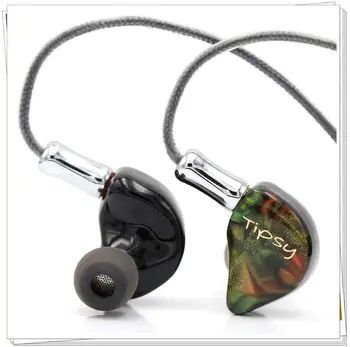 

Tipsy Dunmer Pro Dynamic Driver + 2 Balanced Armatures DD+2BA Hybrid HiFi Monitor In-ear Earphone with Detachable 2 Pin Cable