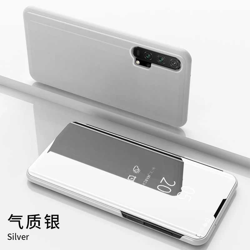 Чехол-книжка с зеркальным видом для huawei Honor 8x20 10 9 Lite Pro 8A 8S 8C Max 9X 10i 20i Play Y5 Y6 Y7 Y9 Prime P Smart Z
