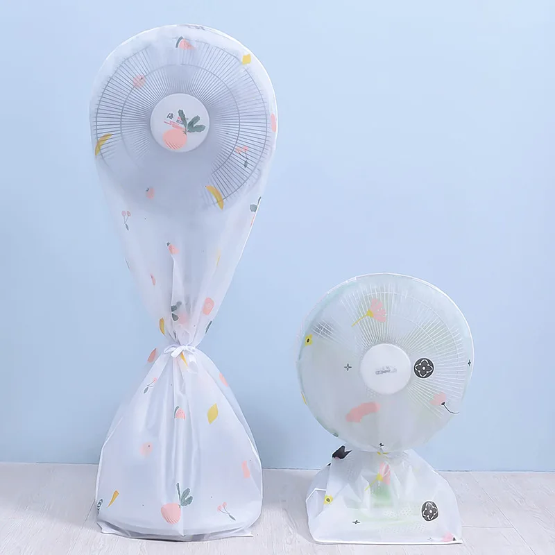 Dust Cover Of Electric Fan Pedestal Fan Dustproof Cover Of Desk Type Electric PEVA Dust Household Goods Waterproof