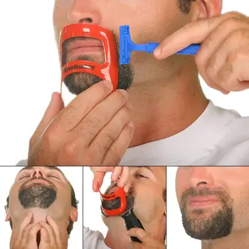 

Men Beard Trimming Guide Shaping Tool for Multiple Beard Style NEW