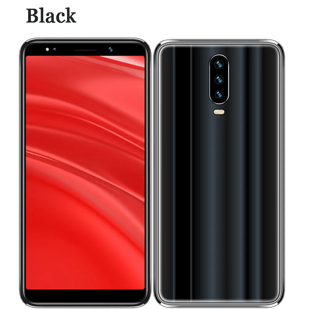 Standard Black S10 смартфоны четырехъядерный 5," 18:9 4GRAM 64G rom 5MP+ 8MP Фронтальная/задняя камера Android Мобильные телефоны WCDMA face ID разблокированный celular - Цвет: Standard Black