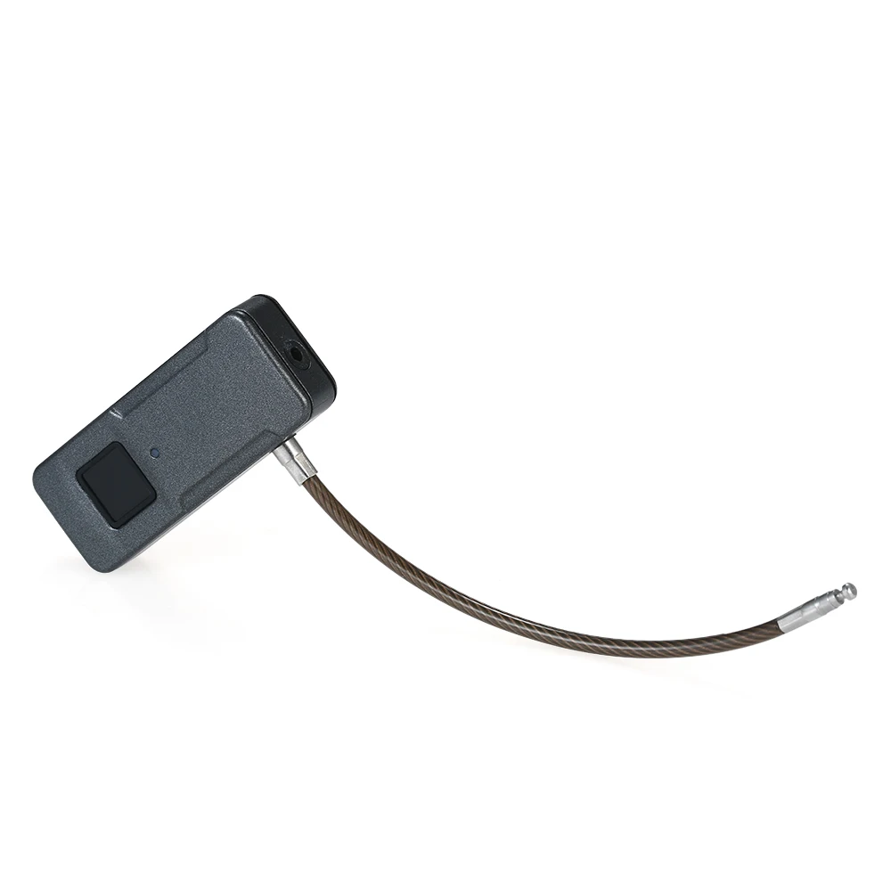 

Hot Portable 10 Sets Fingerprint Luggage Lock Keyless Smart Door Lock USB Rechargeable Waterproof Anti-Theft Security Padlock