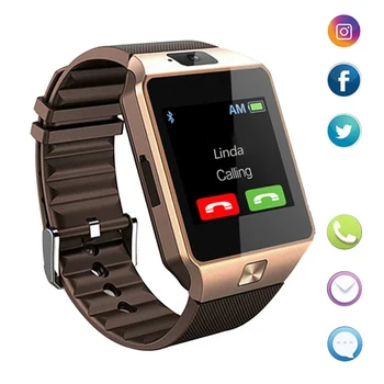 

DZ09 Mens Smart Watch For Android phone bluetooth Waterproof Wrist Watch Camera Sim Card Call Smart Watch Bracelet Watch