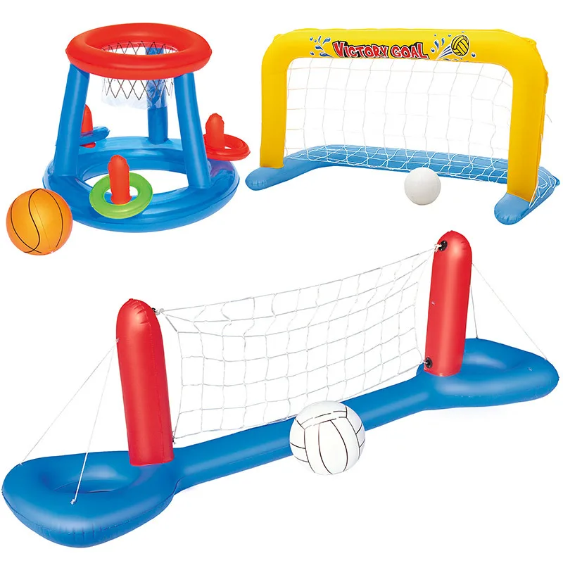 conjunto com rede e bola para piscina,