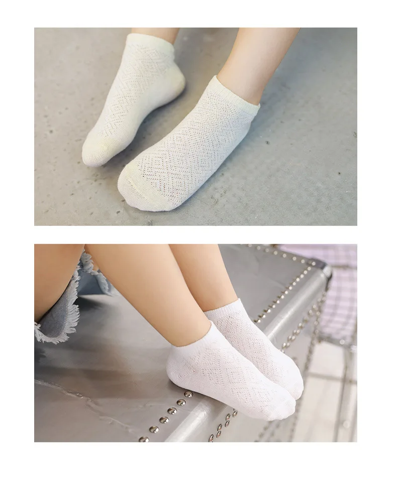 Новинка года, весенне-Летние Стильные Детские носки в Корейском стиле с героями мультфильмов сетчатые Дышащие носки для мальчиков и девочек, хлопковые носки для малышей
