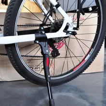 Подставка для горного велосипеда, регулируемая стойка для парковки, замок из алюминиевого сплава с одной опорой, Аксессуары для велосипеда