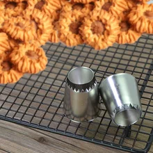 Хлебопекарная техника носик для украшения Luo Миа монтажное устройство с узором для украшения печенья 304 нержавеющая сталь японский стиль nai yo