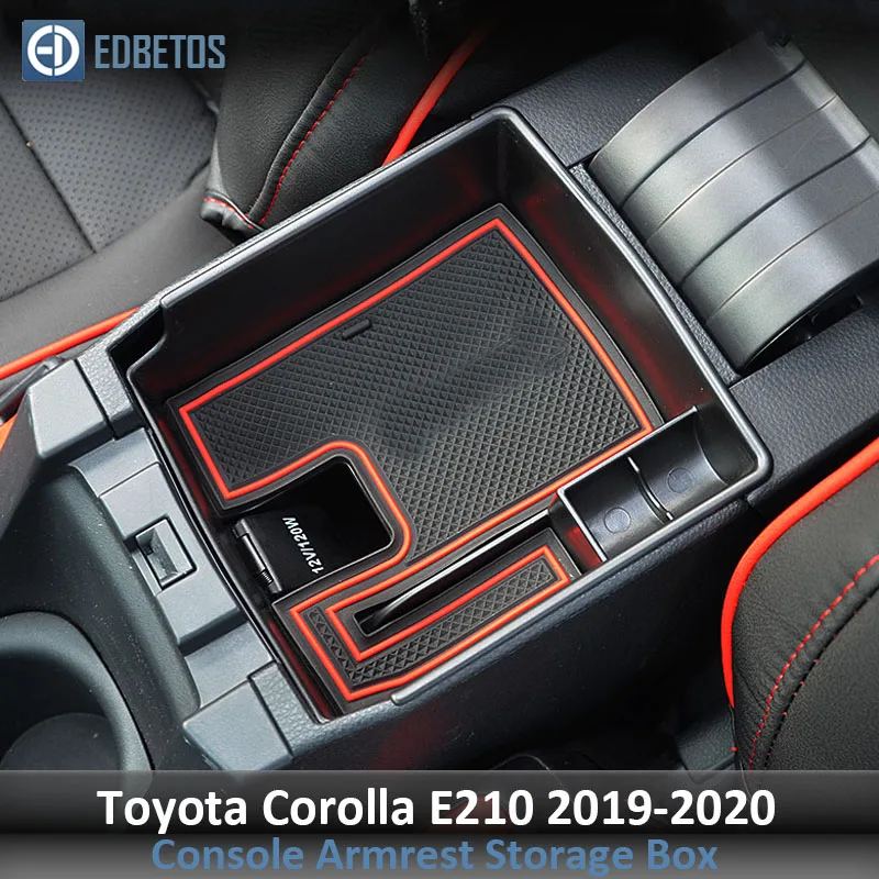 Corolla аксессуары для Corolla E210- подлокотник, ящик для перчаток вторичное хранилище центральная консоль Органайзер лоток для укладки