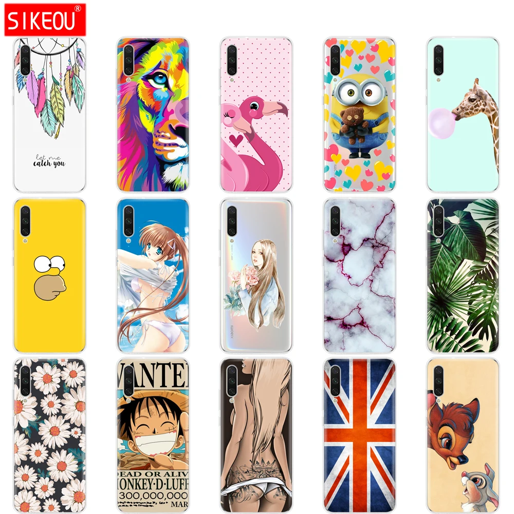 

silicone Cover For Xiaomi MI A3 Case Full Protection Soft tpu Back Cover Phone Cases For Xiomi MI A3 bumper Coque