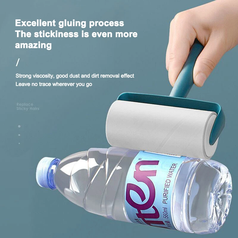 360 Fogli Totale Rullo Levapelucchi Per Animali - 6 Rotoli Ricarica Manico, 360 Fogli Totali, Per Vestiti E Divani Spazzola Adesiva - Foto 5