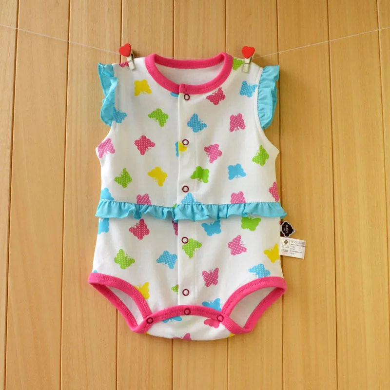 Baby Girl Rompers Summer Toddler Clothing Sets Cotton Short Sleeve Infant Jumpsuits Newborn Climbing Costume Baby Boys Clothes