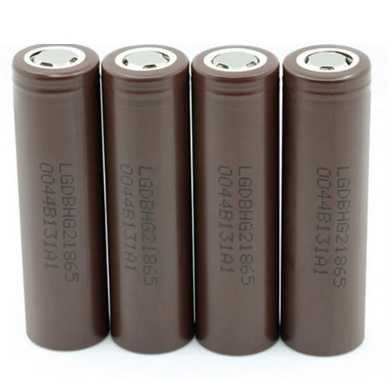 For LG 18650 HG2  Power Lithium Batteries 3000mAh Rechargeable High Drain Li-ion Battery Flat Top Vape