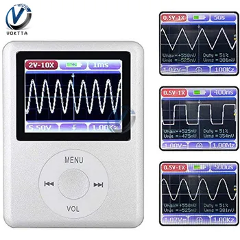 

DSO168 Oscilloscope Mini Handheld Portable Digital Oscilloscope 20M Bandwidth 100M Sampling Rate Logic Analyzer