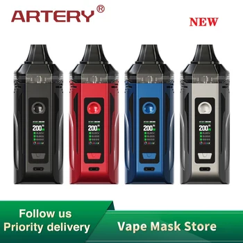 

New Original Artery Nugget GT Pod Kit Power by Dual 18650 Battery Max 200W Output Box MOD Pod Kit vs Target pm80/ Aegis boost