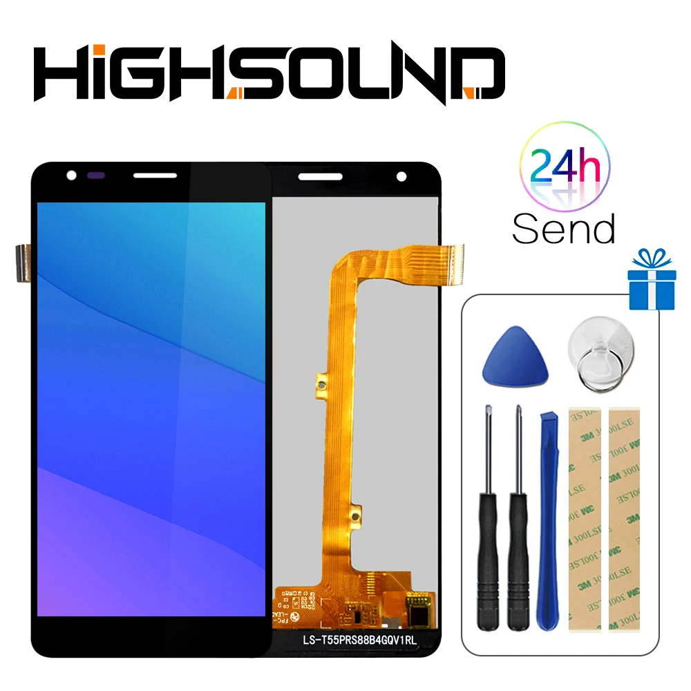 

For 5.5 inch Wileyfox Spark X LCD Display+Touch Screen assembly smart phone Replacement Accessories +tools For Wileyfox Spark