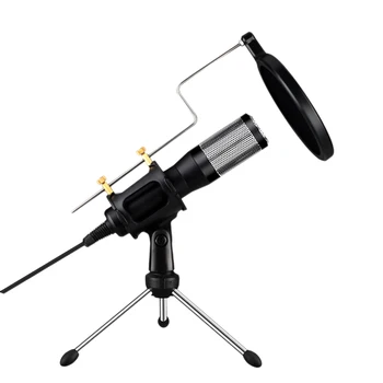 

1PCS USB Plug and Play Microphone Desktop Conference Computer Ultra Free Drive Speaker