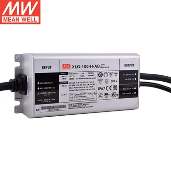 

MEAN WELL XLG-100-H-AB 100W 27-56V 2100mA Constant Power mode LED Driver Dimmable LED Power Supply Adjustable Dimming