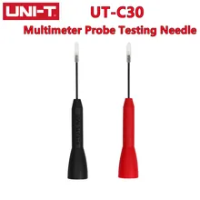 

UNI-T UT-C30 2mm Test Lead Extension Cover Non Destructive Multimeter Probe Testing Needle For Test Lead Stainless Steel Pin