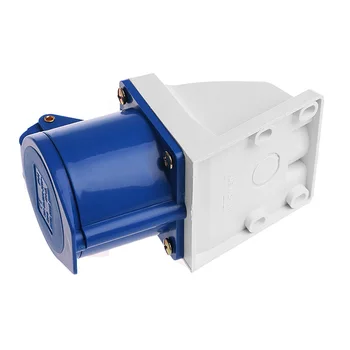 

32 Amp 3pin Industrial Socket 220V-250Volt Weatherproof IP44 Waterproof 2P+E 32A 425D