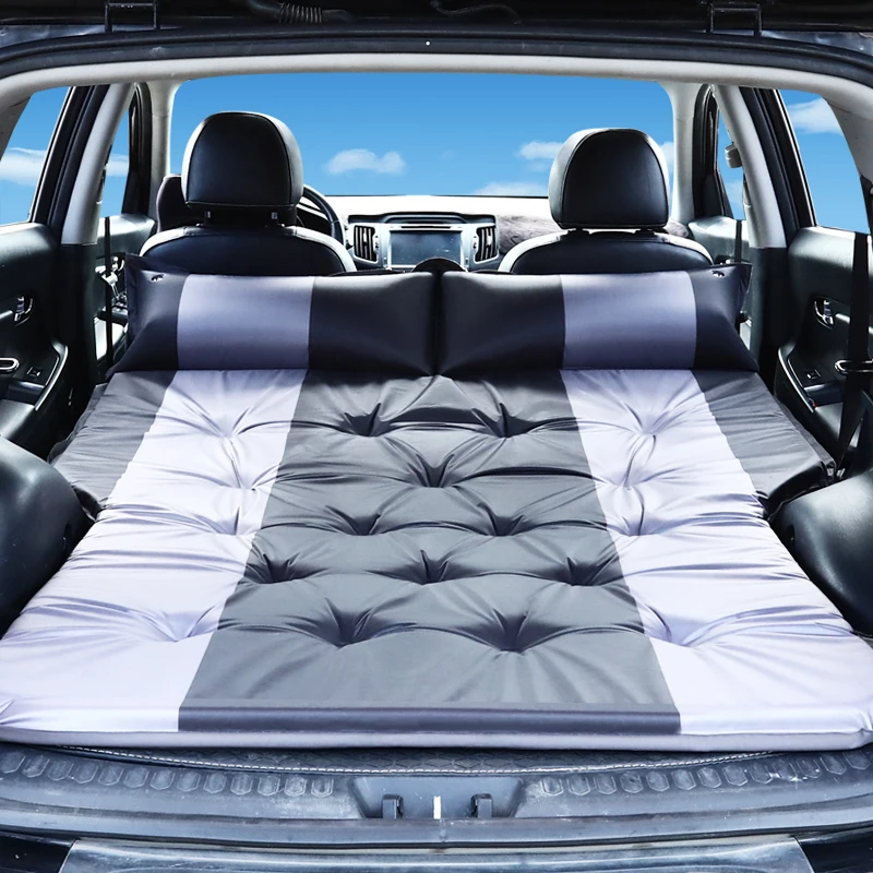 Автомобильная воздушная подушка для путешествий, надувная кровать, сшитая вручную машина для Ford Mondeo Mk4 2007-2012 S-Max 2008 - Название цвета: Серый