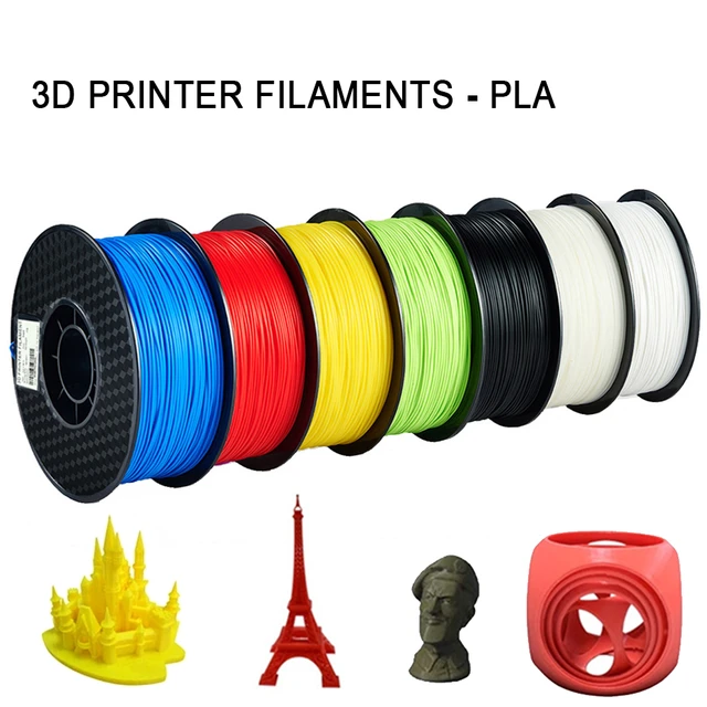 Fil 3D PLA 500g 1.75 mm Noir