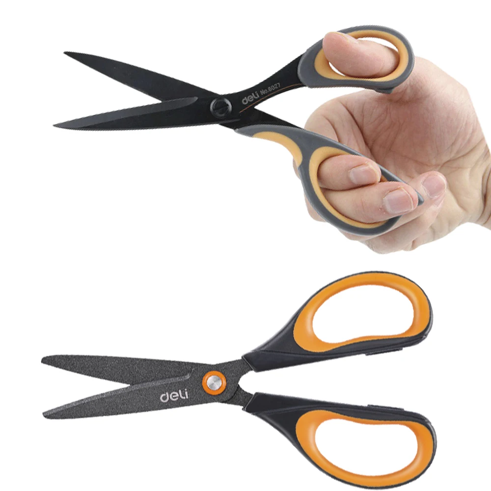 Anti Stick Anti Rust Scissors Office And Home Scissors Stainless Steel  Tailoring Scissors Solid And Durable Alloy Handmade Tools