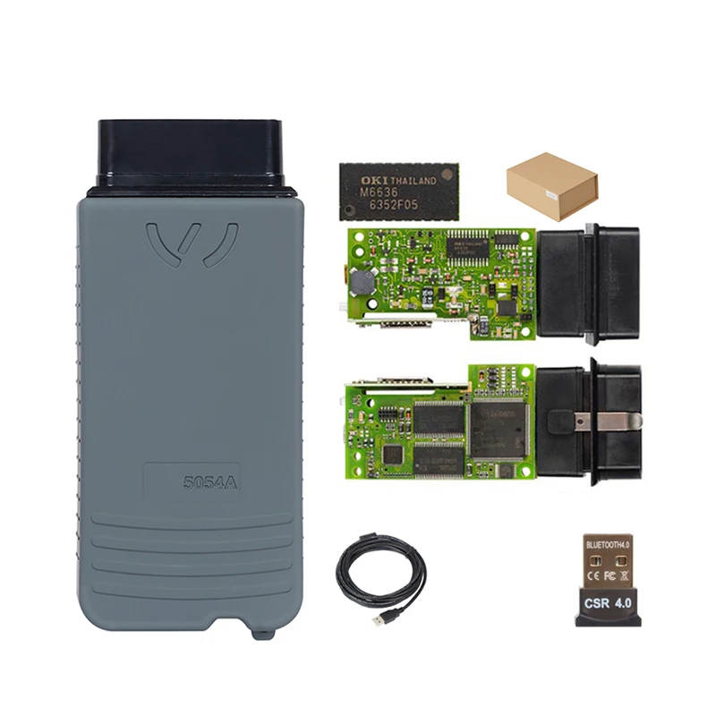 OBD2 VAS 5054 диагностический инструмент для vw оригинал OKI 5054A ODIS V5.1.6 Бесплатный keygen