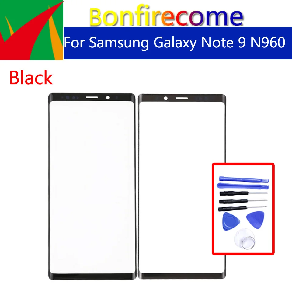Note9 сенсорный экран для Samsung Galaxy Note 9 N960F N960 N960U N960U1 N960W N960N N9600 ЖК-дисплей передних боковых Стекло Сенсорный экран объектив