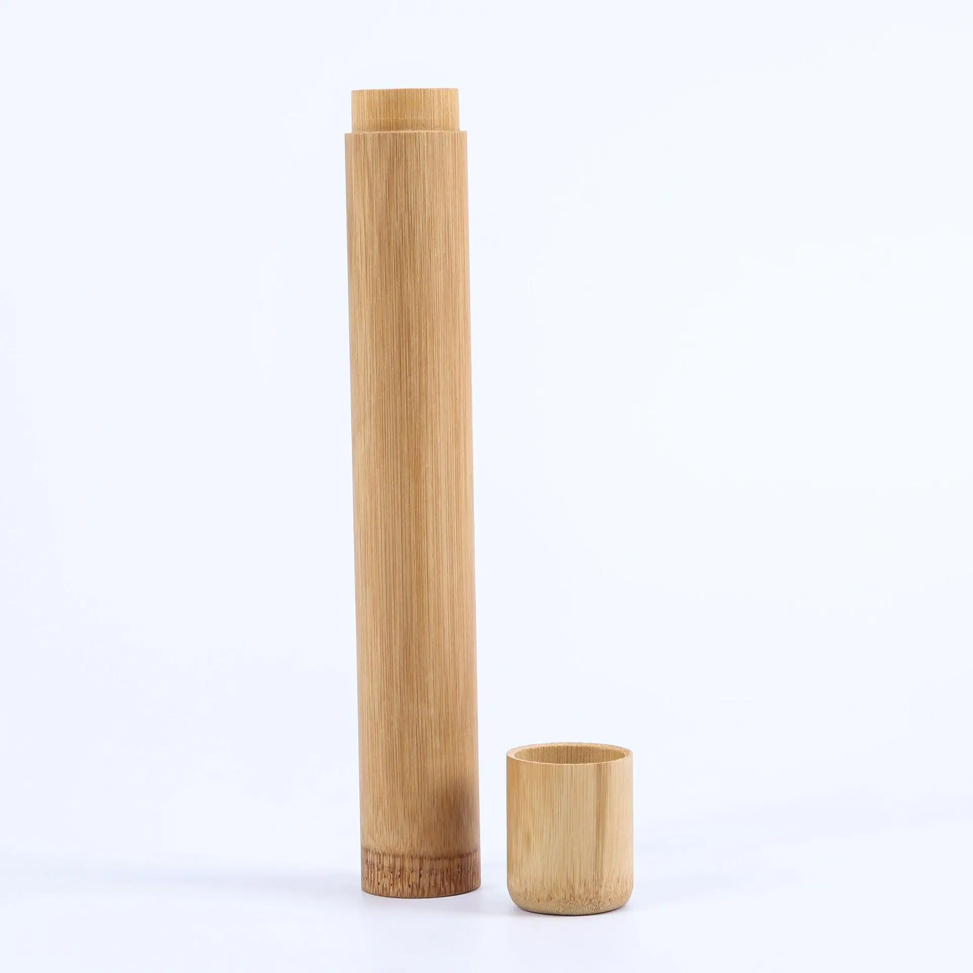 21*2,5 см портативные экологически чистые бамбуковые зубные щетки коробка для хранения антибактериальные органические Новинка деревянная коробка для путешествий - Цвет: 01