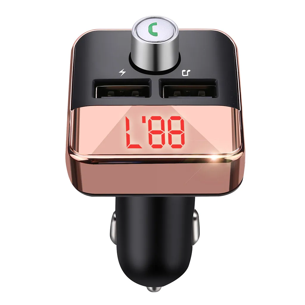 20# Bluetooth AUX гарнитура громкой связи автомобильный комплект 3,5 мм разъем аудио MP3-плеер с TF слотом беспроводной fm-передатчик Автомобильный USB MP3-плеер