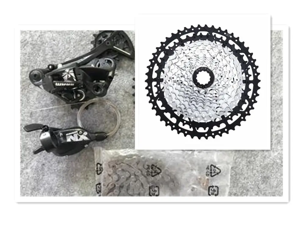 NX eagle groupset 12S MTB велосипед группа наборы переключения+ задний переключатель+ YBN цепь+ искусная кассета