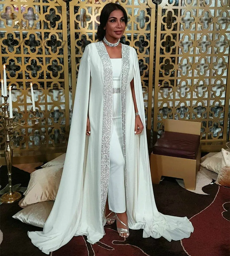 Женское вечернее платье Caftan Abaya белые африканские платья для выпускного вечера