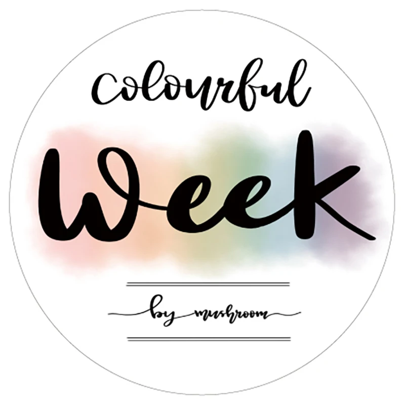 Week Days васи лента пуля журнал декоративные ленты выходные|Офисный скотч| |