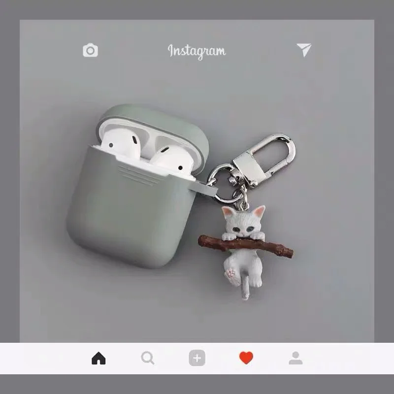 Для Apple Airpods чехол беспроводной Bluetooth защитный чехол для наушников с светильник и гладкой сенсорной зарядной коробкой Защитная крышка
