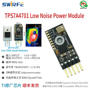 

TPS7A4700 TPS7A4701 Low Noise RF RF Audio Op Amp ADC Decoding DAC Power Module