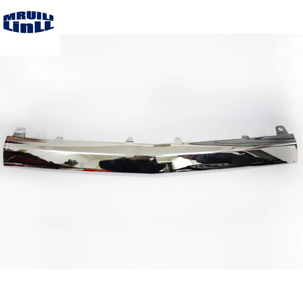 NEW Front Bumper Lower Chrome Molding Trim Silver OE# 2058851374 2058851474 2058851574 For Mercedes W205 C200 C250 2015-2017 detail image 4