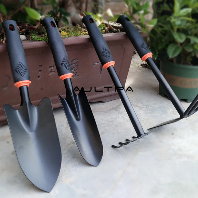 8 компл. 4 шт./компл., высококачественный набор инструментов для сада, бонсай, резиновая пластмассовая ручка, металлическая головка
