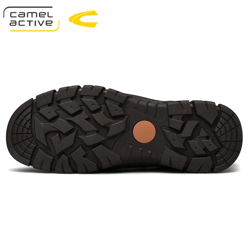 Camel Active новые домашние тапочки из натуральной кожи, Для мужчин повседневная обувь удобная модная обувь из мягкой воловьей кожи мужчина обувь, Мокасины cuir homme