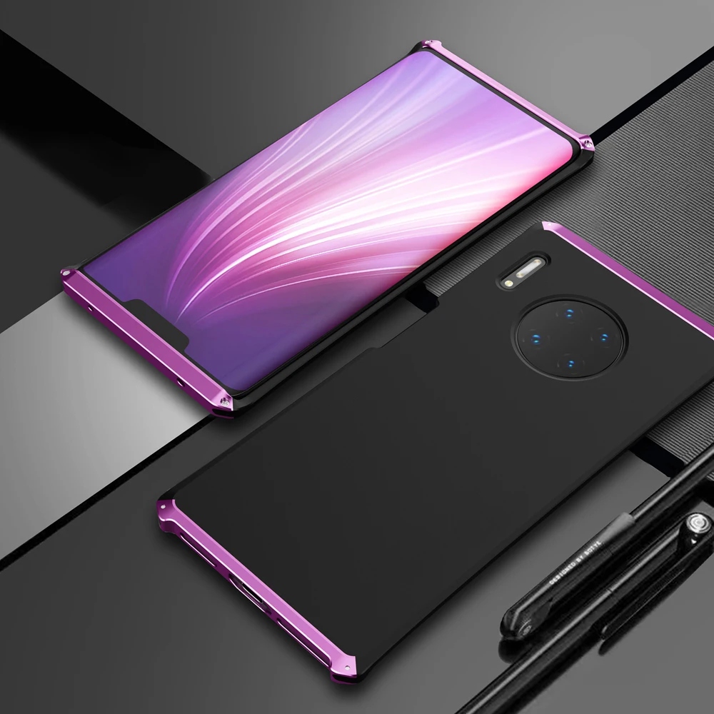 OLLIVAN сверхпрочный металлический алюминиевый чехол для huawei P20 Mate30 Pro чехол противоударный чехол для huawei P30 Honor V20 защитный чехол