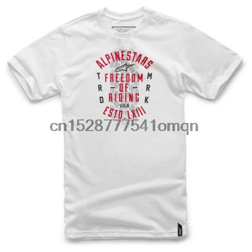 Alpine Star Override 2016 Mens Short Sleeve T-Shirt White | Мужская одежда
