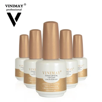 

VINIMAY Sonax Crystal Gel Top Coat 2020 tempered wash-free super bright durability UV Gel Nail Polish nail polish special nail