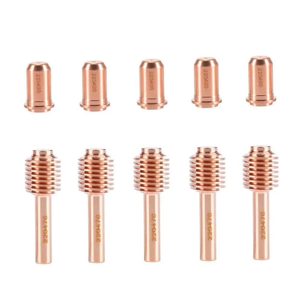 

10pcs/set Plasma Torch Shield Nozzle Cutting Cutter Tips Metalworking Power Tool Accessories for Thermal Welding Machine