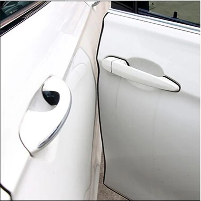 Car Door protection Rubber Strip Sticker For fiat 500 Tesla Scion Bugatti Mercury Smart Lotus suzuki grand vitara Accessories | Автомобили