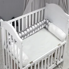 Новинка 12*200 см Bbay кроватка бампер креативный Детский плюшевый Накладка для детской кроватки с животными из мультфильмов для подушки для детей оформление спальни