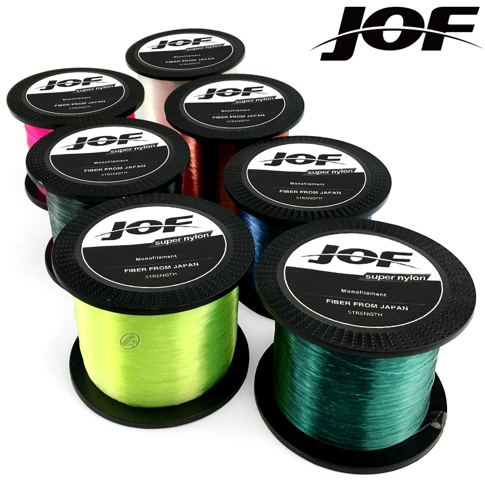 YEMIHT 1000M 500M Nylon Fishing Line Super Strong Monofilament