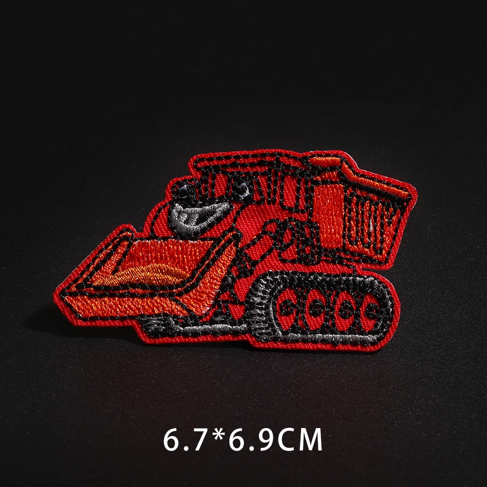 Мини-нашивки CarTruck для аппликация на одежду Одежда Железный на патч куртка вышитая наклейка для транспорта шитья мотоцикла автобуса Декор - Цвет: N3-BT1620