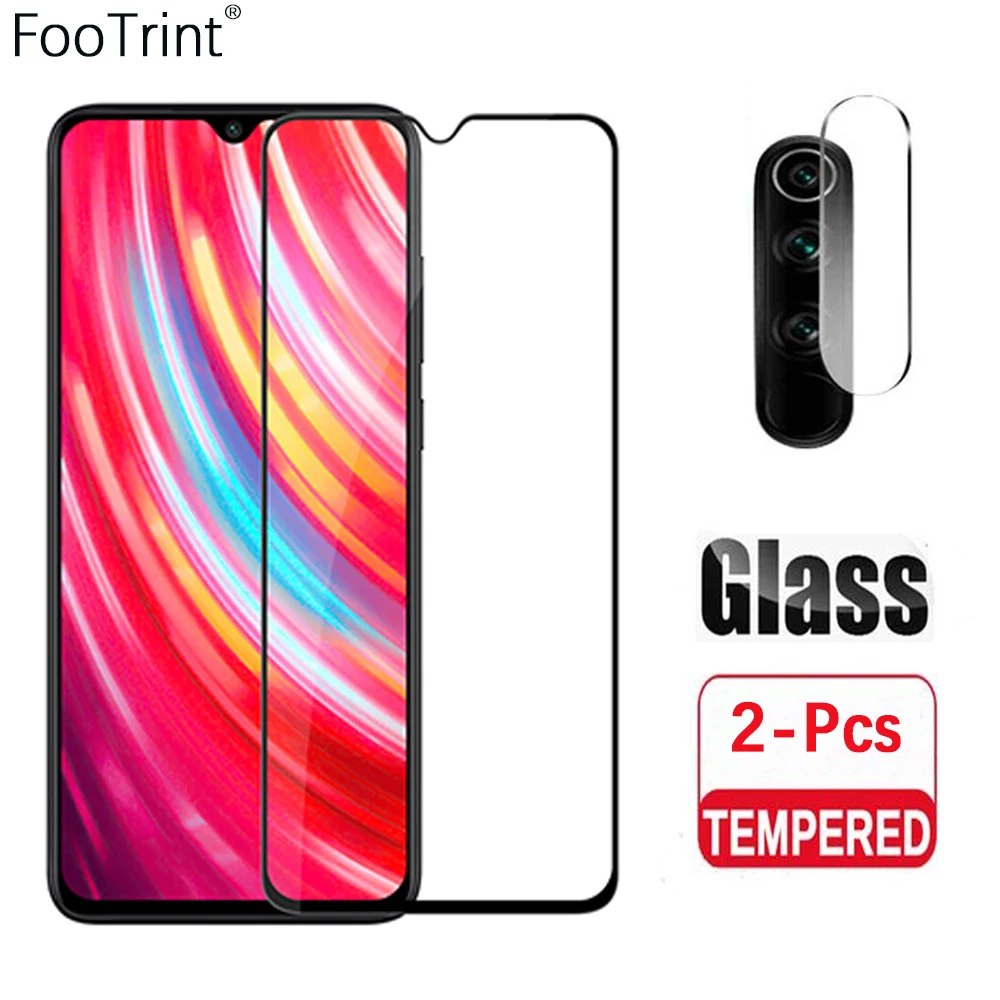 Закаленное стекло для RedmiNote9 9Pro Note8 Note8T Note8Pro Note7Pro защитная пленка экрана