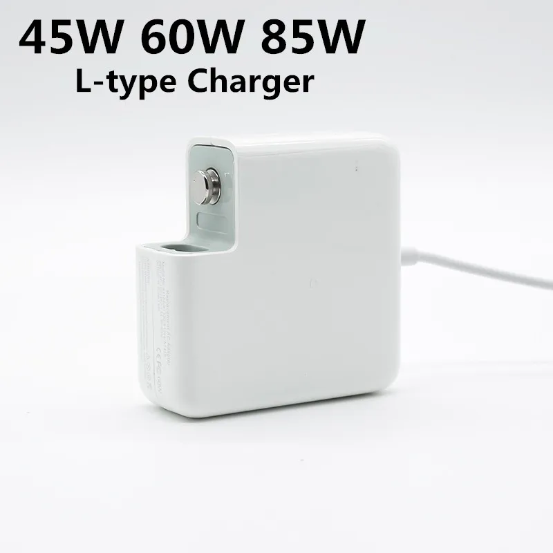 

100% New 45W 60W 85W MagSaf* L-Tip Laptop Power Adapter Charger For Apple Macbook Air 11'' 13'' Macbook Pro 13" 15" 17"