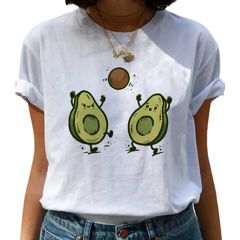 Kawaii женская футболка с коротким рукавом и круглым вырезом Повседневная летняя