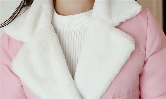 Весенняя Новая Стильная хлопковая стеганая одежда средней длины AliExpress EBay